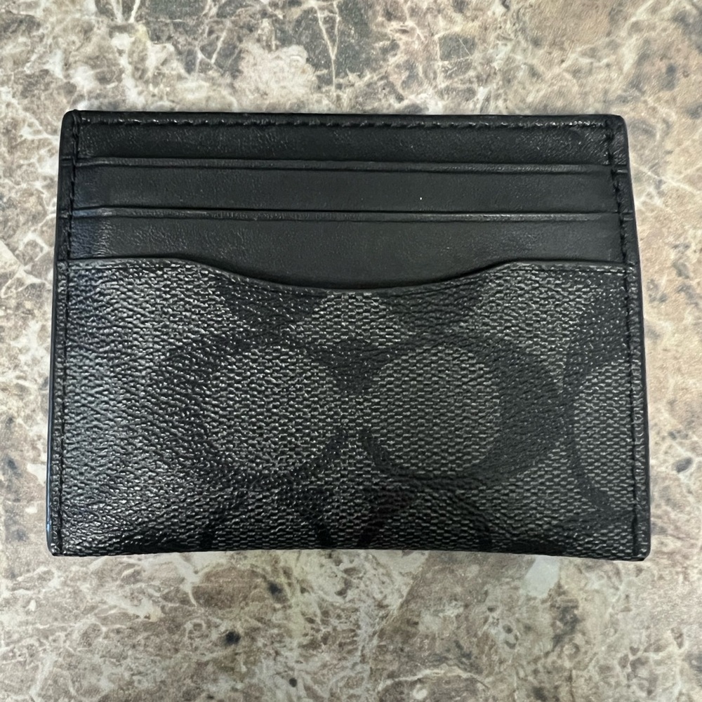 Coach men’s slim ID/card holder